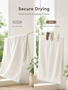 5/12/30pcs Mini Plastic Clothes Pegs, Home And Travel Use, Closet Storage Clips, Can Clip Socks, Boots, Bras, Towels, Wind-Proof Mark-Free Laundry Clips, Suitable For Socks, Towels, Baby Clothes, Fit For Bathroom, Kitchen, Office, Dorm And Back To School Season, Room Decor - Multicolor - View 3