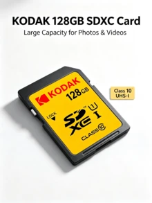 Kodak Kartu memori MicroSD, 16GB/32GB, Kelas 10 UHS-I U1, kartu memori TF berkecepatan tinggi, perekaman video definisi tinggi, kompatibel dengan dashcam, ponsel, dan laptop. - View 6