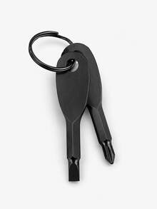 1/2PCS Portable Screwdriver And Flathead Screwdriver Keychain Set - Camping Accessories, Multi-Function Mini Pocket Repair Tool, Gadget, Car Accessory, Bag Charm, School Gothic Y2K Christmas Gift, Outdoor EDC Multi-Tool - Multiple Styles - View 17