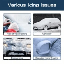 Electromagnetic Molecular Interference Antifreeze Snow Removal Device For Automobile Electromagnetic Snow Removal Device Melts Ice And Snow Quickly For Car Anti-Ice Freeze Snow Removal Equipment Car Snow Remover, Deicing & Defogging Tool - Multicolor - View 4