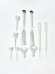 5/10pcs Perfume Refill Tool Set, Includes Plastic Refill Pump, Funnel, Soft Dropper, Small Tool Kit, Suitable For Small Refillable Perfume Bottles - View 6