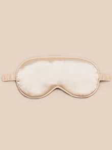 Soft Silk Sleep Eye Mask, Light-Blocking Eye Mask With Elastic Adjustable Headband, Comfortable Pressure-Free Sleep Mask, Portable Light-Blocking Eye Mask, Suitable For Nighttime Sleep, Home Daily Sleep Aid - Multicolor - View 6