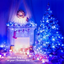 String Lights - Blue - View 6