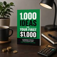 1000 Money Making Ideas & Income Growth Strategies Notebooks, First $1000 Financial Growth Guide, Side Hustle Ideas, Extra Income, Personal Finance, Wealth Building, Financial Goals, Money Management & Entrepreneur Mindset - Money Making & Income Growth - View 3