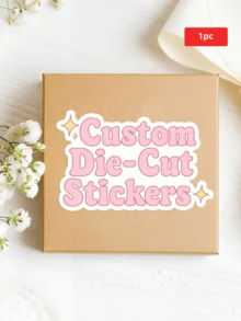 1/50/100/240pcs Personalized Custom Stickers, Multiple Sizes Customizable Text, Suitable For Sports Water Bottles, Envelopes, Invitations, Company Logo, Colorful Stickers, Perfect For Friends, Colleagues, Family, Couples - Multicolor 2 - View 51