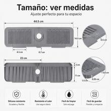 KIROTLA Drying Mat & Dish Drying Mat - M Gris (44.5*14.5cm ) - View 2