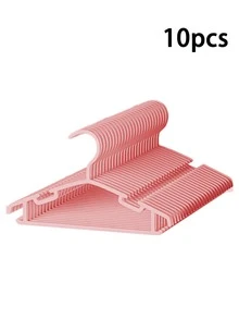35pcs Plastic Baby Hangers With Anti-Slip Grooves, Suitable For Storing Toddler Clothes, Baby Room Hangers, Baby Gift - Multicolor - View 17