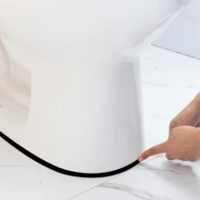 1 Roll 6m/236.22in Kitchen Countertop, Sink Gap, Toilet Base Edge Sealing Strip, Easy Install Home Decor Edge Trim, Gap Sealing - A - View 9
