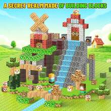 50-500pcs Magnetic Building Blocks Set - Magic Island Game Cube Stacking Toy, Children's Magnetic STEM Sensory Educational Toy, Suitable For Boys And Girls 3 Years And Above, Creative Play And Learning Toy, DIY Creative Stacking Educational Game Set, Birthday Gift, Holiday Gift (Partial Random Colors) - Multicolor - View 2