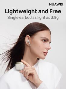 Huawei Auriculares inalámbricos Bluetooth FreeBuds SE 3: batería de larga duración y carga rápida | Resistencia al agua y al sudor IPX4 | Ligeros y cómodos | Conexión estable | Control táctil - Dorado - Ver 4