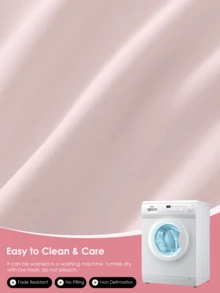 HONEYMOON 3/4件套純色床單組（3件套 = 1件床墊套 + 1件平鋪床單 + 1件枕套，4件套 = 1件床墊套 + 1件平鋪床單 + 2件枕套），100%聚酯纖維面料，INS風格，適合9-12英吋深口袋，抗縮水，可機洗，適用於各種尺寸，四季皆宜，居家與學校宿舍使用，返校必備，粉紅色 - 淺粉色 - 查看 8