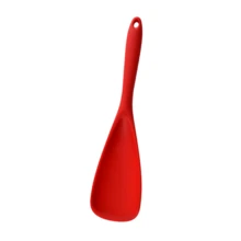 Silicone Spatula, High-Temperature Resistant Non-Stick Cookware Spatula Spoon, One-Piece Kitchen Cooking Spoon, Suitable For Frying, Stir-Frying, Egg Frying, Stirring, Serving, And Baking, Dishwasher , Ergonomic Non-Slip Handle, Meets Daily Cooking And Baking Needs, Cooking Tool, Back To School Supplies - Multicolor - View 12