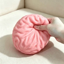 Tachimi 1 buah Mainan Remas Otak Ukuran Besar, Mainan Santai Populer, Mainan Remas Saku Portabel yang Cocok dengan Fidgettoys untuk Koleksi Hobi, Dikirim Secara Acak - MultiWarna - View 5