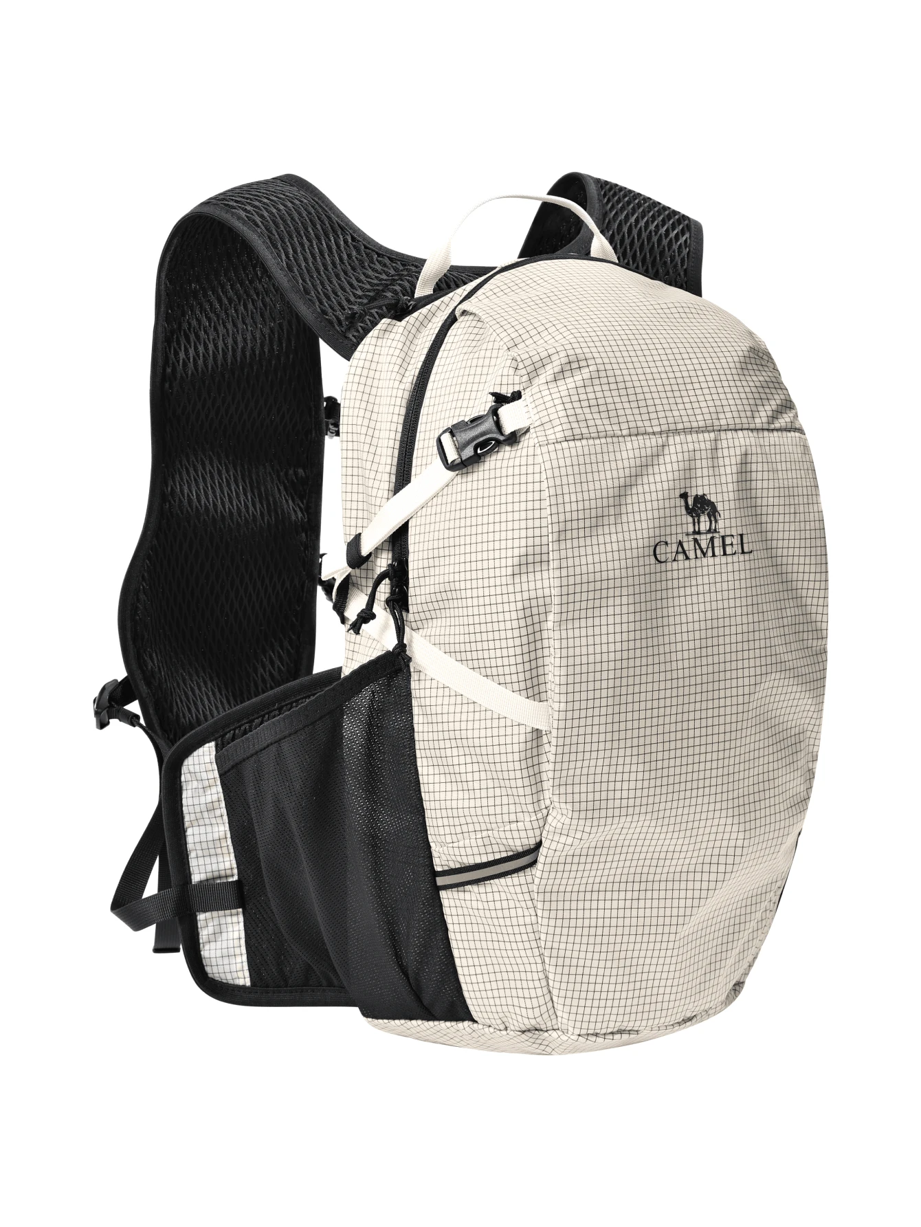 CAMEL CROWN Lightweight Hiking Backpack, Portable Outdoor Daypack For Cycling, Trekking, Climbing & Travel - Off White - View 1