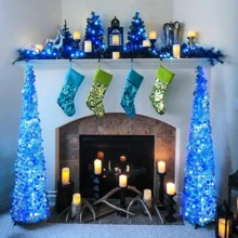 String Lights - Blue - View 7