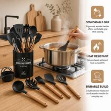 31Pcs Tool Set - Black Kitchenware-31 Pcs - View 4