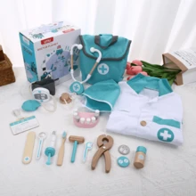 Kids Doctor & Nurse Roleplay Set, Realistic Medical Stethoscope & Injection Toys - Multicolor - View 12