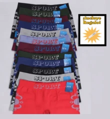 Plus Size Men Boxers - Multicolor - View 1