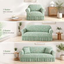 Sofa Slipcovers - Mint Green - View 8