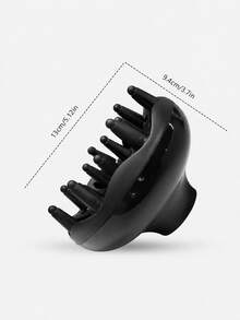 1pc Universal Hair Dryer Diffuser Attachment, Curly/Wavy/Natural Hair Volume Enhancer, Quick Dry Anti-Frizz Styling Tool, Suitable For Women, Salon, Home And Travel - A - View 10
