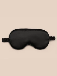 Soft Silk Sleep Eye Mask, Light-Blocking Eye Mask With Elastic Adjustable Headband, Comfortable Pressure-Free Sleep Mask, Portable Light-Blocking Eye Mask, Suitable For Nighttime Sleep, Home Daily Sleep Aid - Multicolor - View 5