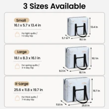 1pc Multi-Functional Foldable Travel Storage Bag, Shoulder Bag, Hand Luggage Bag, Large Capacity Portable Travel Organizer - View 2