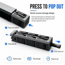 Newly Upgraded 44-In-1 Precision Screwdriver Kit, Magnetic Mini Screwdriver Set With Premium Storage Case, Portable Electronics Repair Tool Kit For Phone, Laptop, Computer, Watch, Glasses & DIY - Grey - View 6