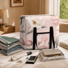 1pc Travel Storage Bag, Multifunctional Foldable Travel Bag, Shoulder Bag, Hand Luggage Bag, Trolley Bag, Large Capacity Portable Travel Organizer - View 12