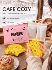 Portable Winter Warm Patch, Cute Printed Disposable Heat Pads, Outdoor Shopping Street Travel Daily Winter Use Portable Cold Protection Companion, Heating Patch - Multi-color - View 11