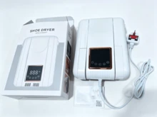 Secador de zapatos de cerámica PTC, 8 niveles de ajuste de temporizador, con función UV, secador de botas portátil, adecuado para el hogar y los viajes - Enchufe UK(220-240V) - Ver 12