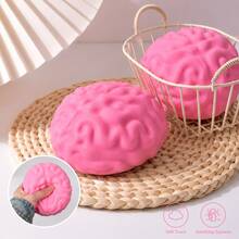 Novelty Brain Building Block Squishy, Soft Sensory Squeeze Toy With Crisp Noise, Ideal Gift For Christmas, Valentine's Day, Birthday, Thanksgiving, Graduation - Multicolor - View 7