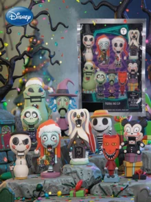 Monogram Disney 1個通用 NBC 授權神秘盲袋 3D 非毛絨填充 Jack Sally 鑰匙圈，萬聖節聖誕禮物 - MN-22725 - 查看 8