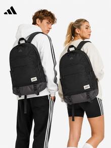 Adidas Unisex UNI N C BP Large Capacity Casual Comfortable Laptop Backpack Dimensions: Approx. 46*31*19cm - Black - View 1