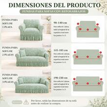 Sofa Slipcovers - Mint Green - View 5