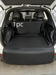 1PC Heavy Duty Non-Slip Trunk Mat, Full Coverage Cargo Liner Car Trunk Protector Waterproof PetTrunk Mat For Dogs, Pet Car Seat Cover Durable Pet Trunk Mat, Seat Liner Protector For Sedans, Wagons, SUVs - Multicolor - View 7