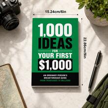 1000 Money Making Ideas & Income Growth Strategies Notebooks, First $1000 Financial Growth Guide, Side Hustle Ideas, Extra Income, Personal Finance, Wealth Building, Financial Goals, Money Management & Entrepreneur Mindset - Money Making & Income Growth - View 2