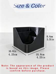 Kotak Penyimpanan Kosmetik Cetak 3D, Organizer Lipstik, Eyeshadow, Kuas Makeup, Kotak Penyimpanan Berbentuk V Multifungsi, Penyimpanan Meja, Dekorasi Rumah, Dekorasi Ruangan, Aksesoris Kamar Mandi, Cocok untuk Meja Rias, Kamar Mandi, Penyimpanan Alat Tulis Meja Kantor - MultiWarna - View 11