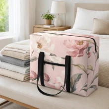 1pc Travel Storage Bag, Multifunctional Foldable Travel Bag, Shoulder Bag, Hand Luggage Bag, Trolley Bag, Large Capacity Portable Travel Organizer - View 11