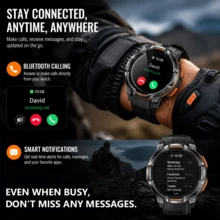 SENBONO High-Precision GPS Smartwatch With Wireless Calling And Compass, 14.6-Inch High-Definition Display Screen, Multiple Exercise Modes, Outdoor Sports, Heart Rate/Blood Pressure/Sleep Monitoring, Outdoor Watch, Christmas/Halloween - View 2