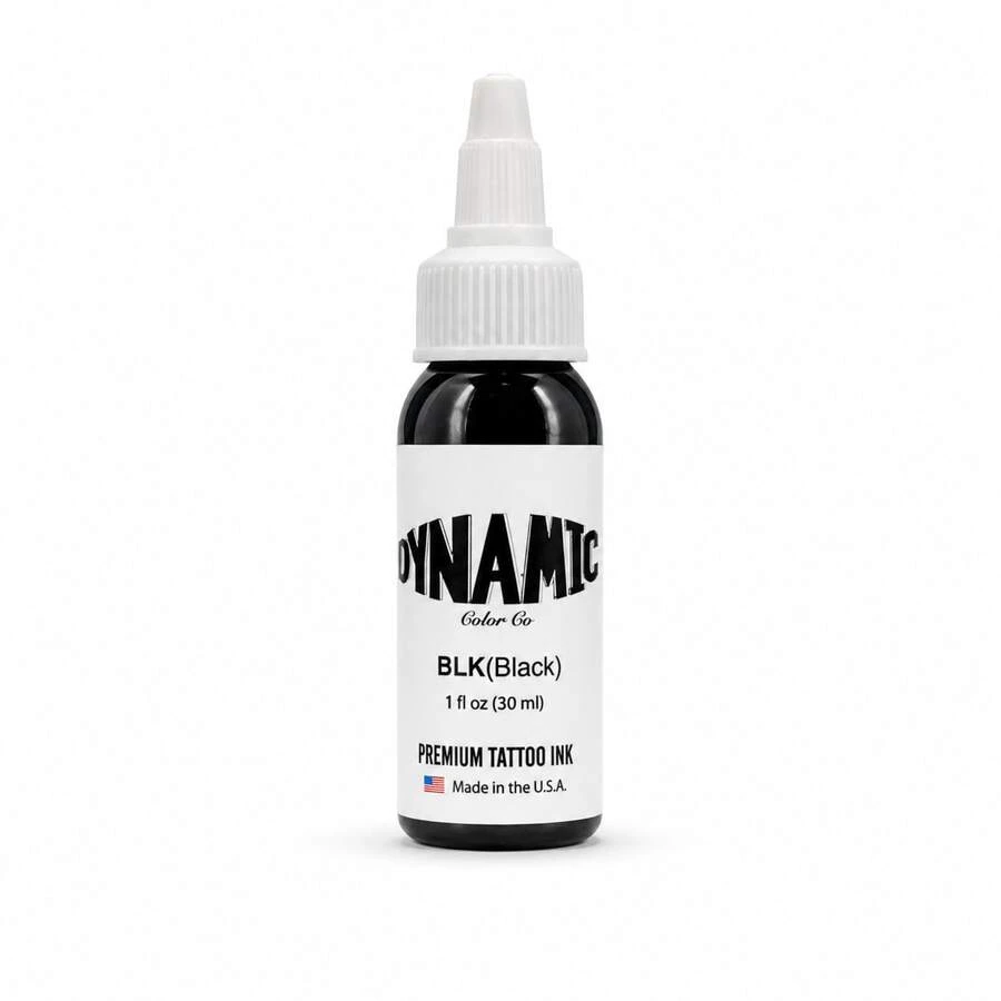 DYNAMIC COLOR CO Dynamic Tattoo Ink Triple Black 1oz,30 ml