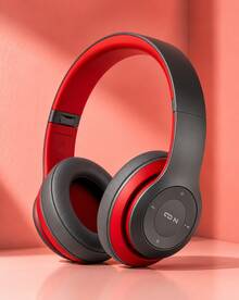 Audífonos Bluetooth Inalámbricos Over Ear, Auriculares de Diadema con Almohadillas Cómodas, Diseño Ajustable para un Mejor Ajuste, Sonido Estéreo para Disfrutar Música, Películas, Podcasts y Llamadas, Ideales para Trabajo, Estudio, Ejercicio Ligero, Viajes, Casa y Uso Diario, Diseño Moderno y Portátil - Ver 12