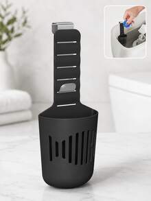 Adjustable Toilet Tank Cleaner Holder, Bathroom Toilet Cleaning Tablet Dispenser, Easy Install Toilet Cleaner Storage Rack, Home Bathroom Accessories, Practical Toilet Tank Cleaning Tool - One Size Fits All - View 12