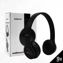 Audífonos Inalámbricos Bluetooth para Adultos y Jóvenes, Auriculares Over Ear con Sonido Estéreo, Almohadillas Suaves y Diseño Cómodo, Diadema Ajustable y Plegable, Conexión Inalámbrica para Música, Videos, Juegos y Llamadas, Audífonos Portátiles para Casa, Oficina, Estudio, Viajes y Uso Diario, Estilo Moderno - Ver 2