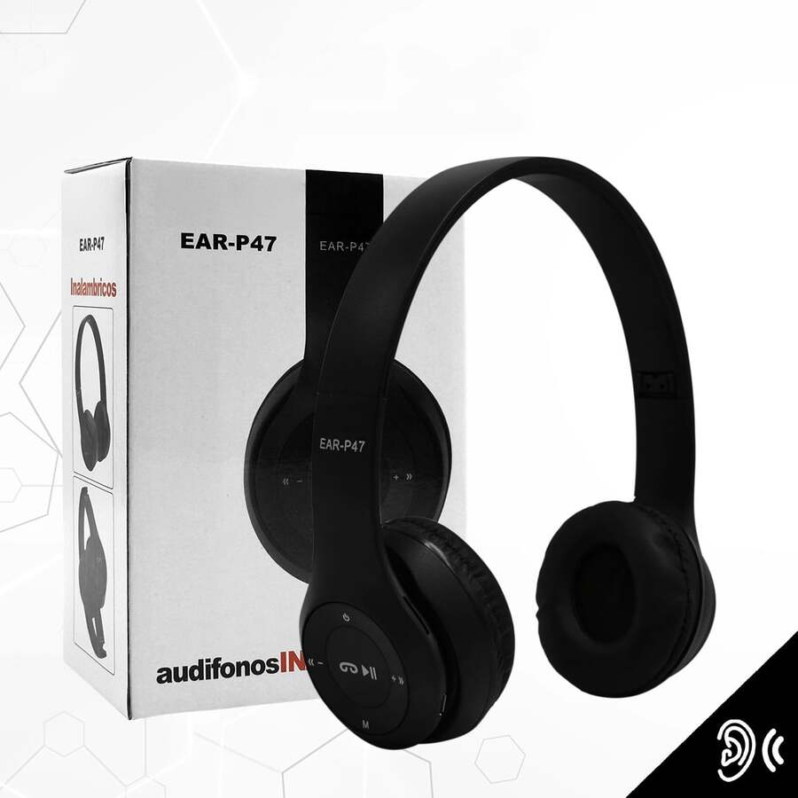 Audífonos Inalámbricos Bluetooth para Adultos y Jóvenes, Auriculares Over Ear con Sonido Estéreo, Almohadillas Suaves y Diseño Cómodo, Diadema Ajustable y Plegable, Conexión Inalámbrica para Música, Videos, Juegos y Llamadas, Audífonos Portátiles para Casa, Oficina, Estudio, Viajes y Uso Diario, Estilo Moderno