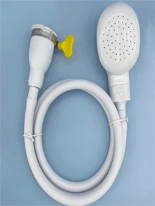 1pc Faucet Extension Shower Head, Portable Handheld Shower Spray, With Adjustable Clip-On Hose, Multi-Purpose For Dorm Hair Washing, Pet Dog & Cat Bathing, Home Sink Cleaning, Drill-Free Easy Installation - Multicolor - View 13