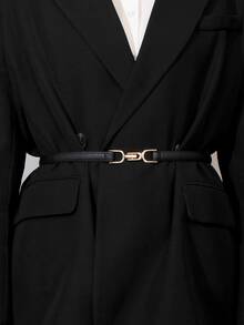 4pcs Women's Adjustable Minimalist Western Style Belts, Suitable For Daily Wear, Summer, Autumn School, Halloween And Other Occasions - Multicolor - View 8