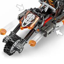LEGO Building Blocks 76335 Spider-Man Vs. Ghost Rider On Motorcycle Building Blocks Toy - Multicolor - View 4
