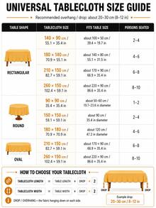 1pc Autumn Tablecloth, Fall Sweet Fall Vintage Maple Leaf Acorn Berry Bow Print Dining Table Cover, Rustic Farmhouse Style Thanksgiving Harvest Season Decor, Suitable For Kitchen Dining Room, Family Gathering, Patio And Autumn Party Setup - E - View 4