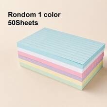 300PCS 6-Color Pastel Lined Sticky Notes, 6 Pads 50 Sheets Each, Writable Repositionable Self-Adhesive Note Pads For Study, Reading, Reminders, To-Do Lists, Planner, Notebook, School, Office & Home Supplies,Back To School Season - one-size - View 13