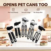 Large Manual Can Opener Stainless Steel Material Comfortable Handle 1/2/5pcs Optional - View 1